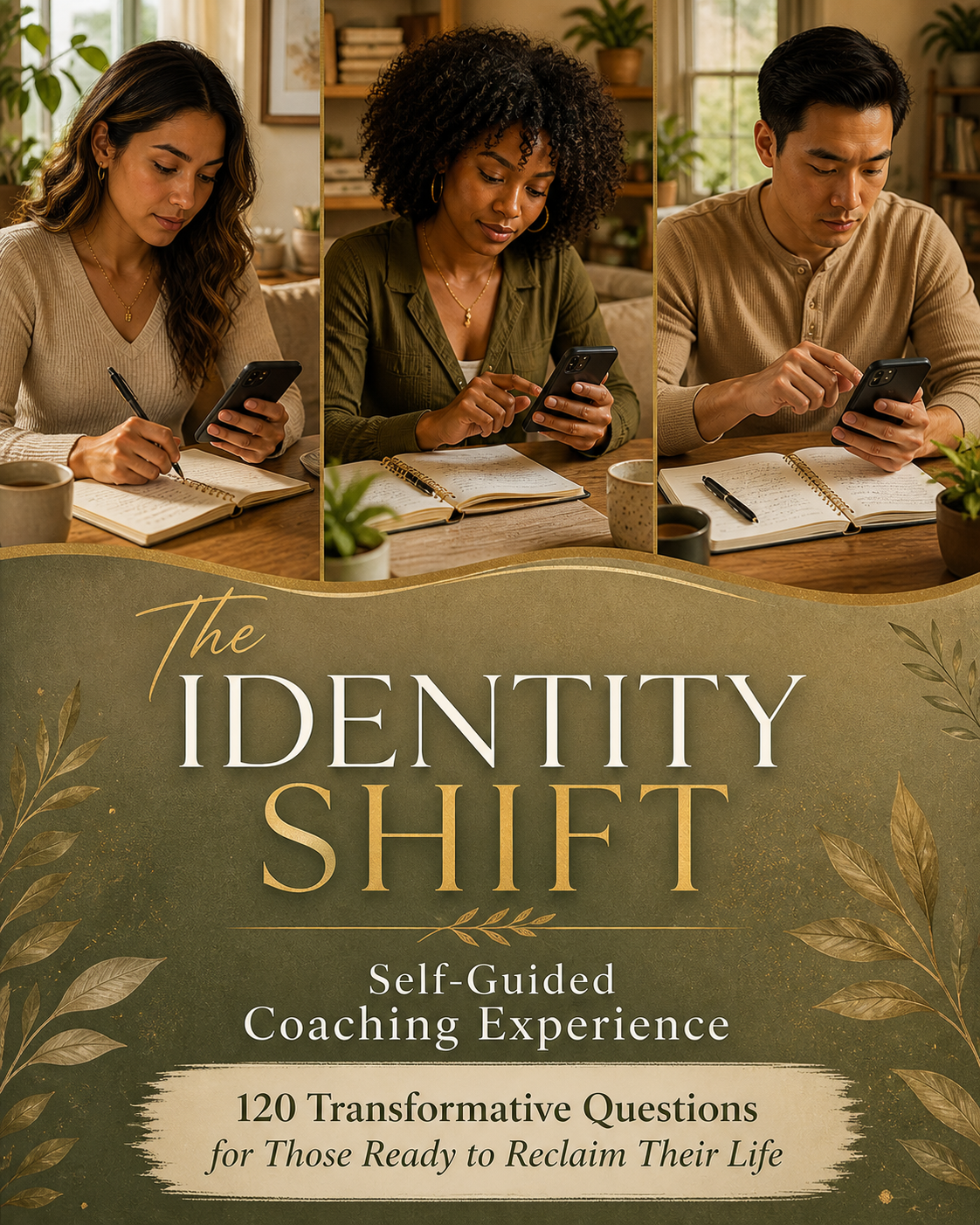 The Identity Shift Self-Guided Coaching Experience: 120 Transformative Questions for Those Ready to Reclaim Their Life
