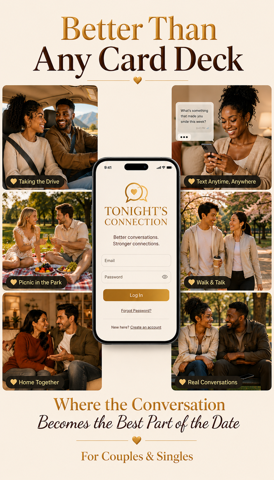 TONIGHT'S CONNECTION: Where the Conversation Becomes the Best Part of the Date